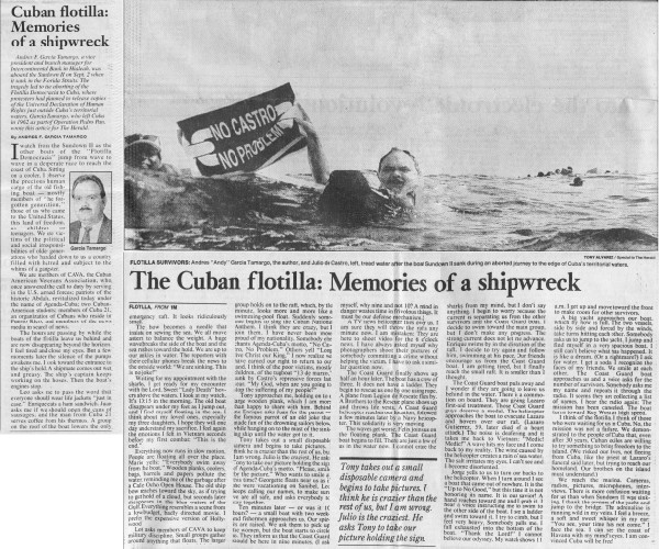 Cuban Flotilla Story